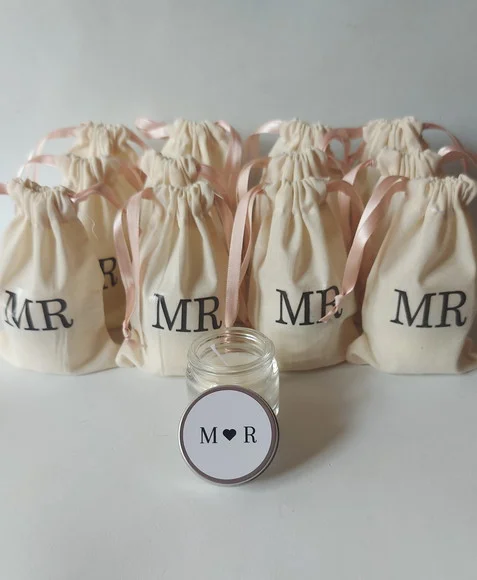 Mini Vela Perfumada Personalizada Casamento 35 Gr