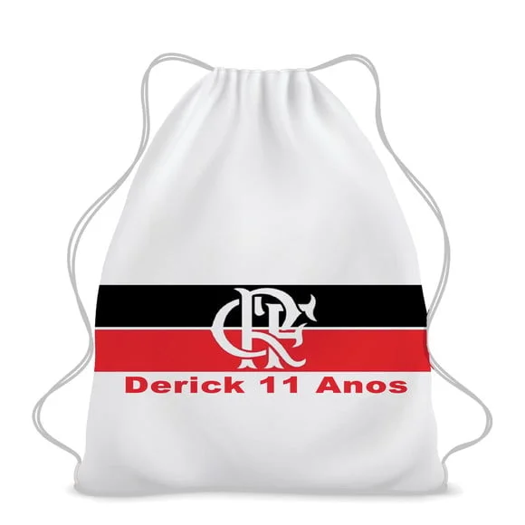 Mochila Saco De Time Futebol Personalizado 20x30