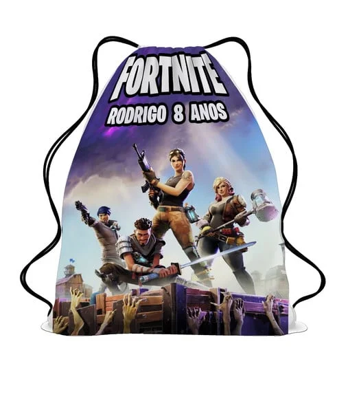 Mochila Sacochila Mochilinha Fortnite Game
