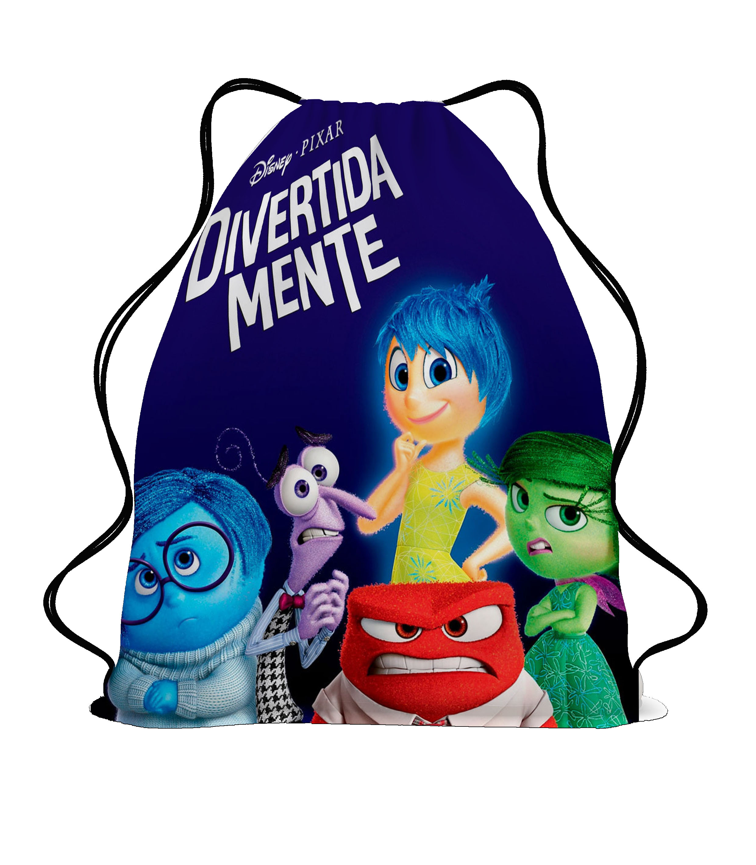 Mochilinha Sacochila Divertidamente aniversárrio /Lembrancinha de aniversário Divertidamente