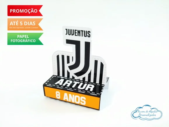 Porta chocolate duplo Juventus