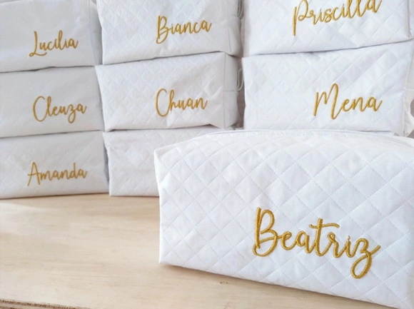 Necessaire Box Branca Personalizada