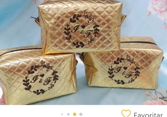 Necessaire Bordada c/ Moldura Forrada