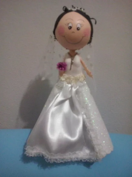 Noivinha em eva 3D