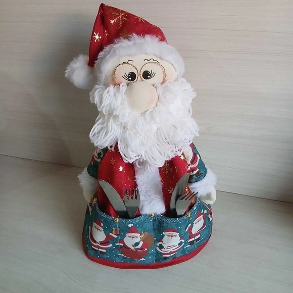 Papai Noel Porta-talheres