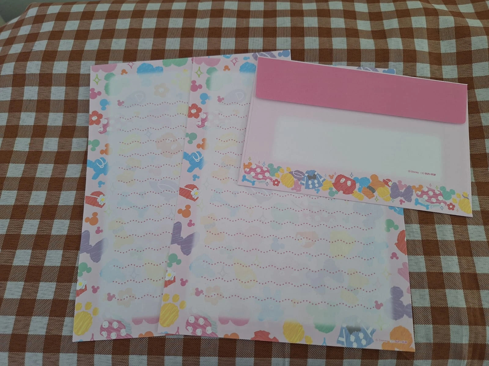 Papel de carta antigo – Disney