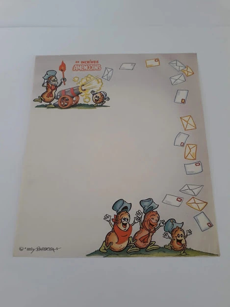 Papel de Carta Antigo Ely Barbosa