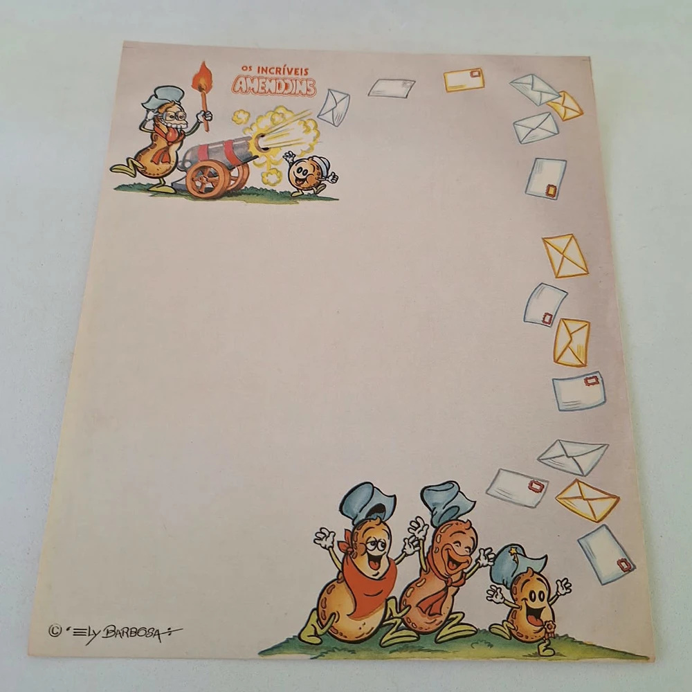Papel de Carta Antigo Ely Barbosa