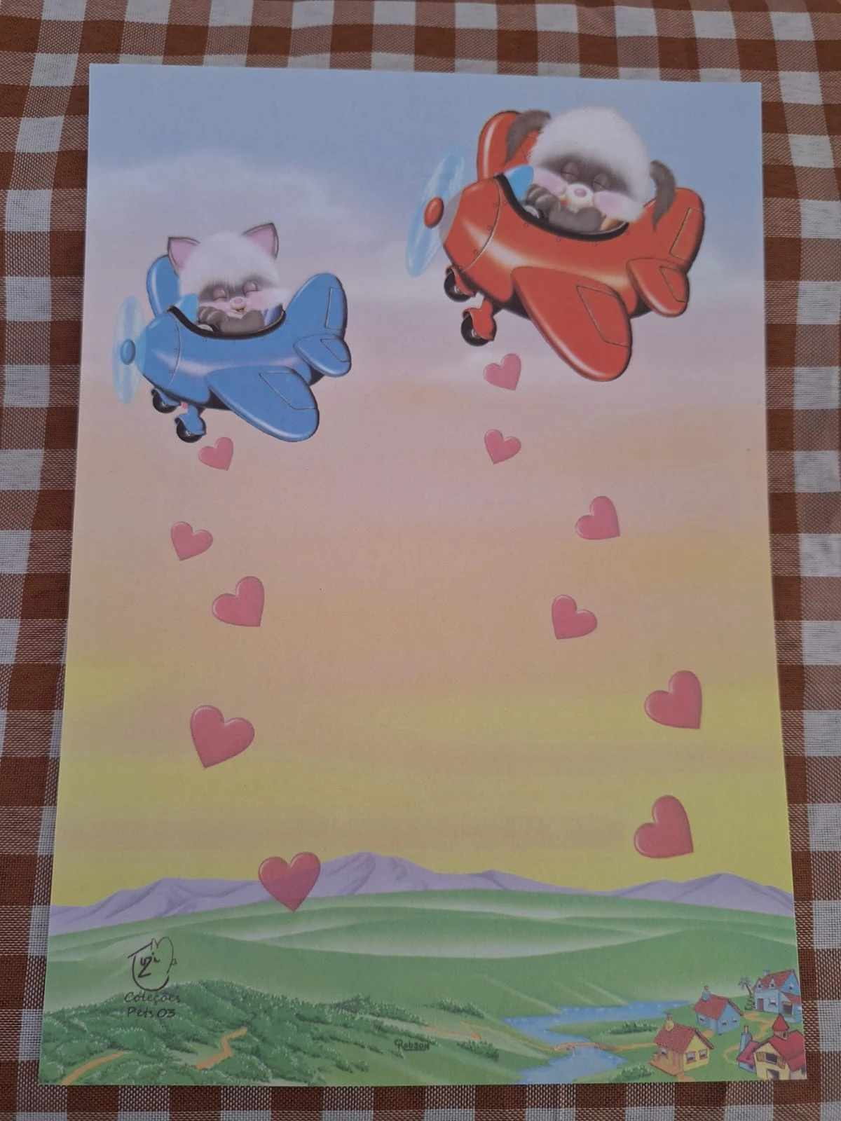 Papel de Carta Antigo Robson Tuzi Ano 2017