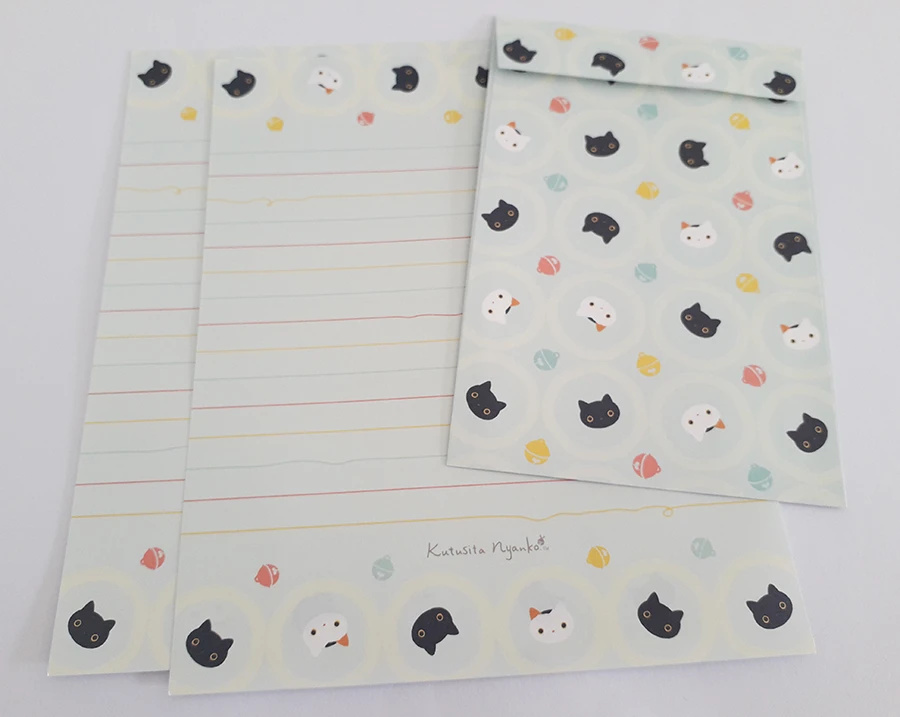 Papel de carta da Katusita Nyanko