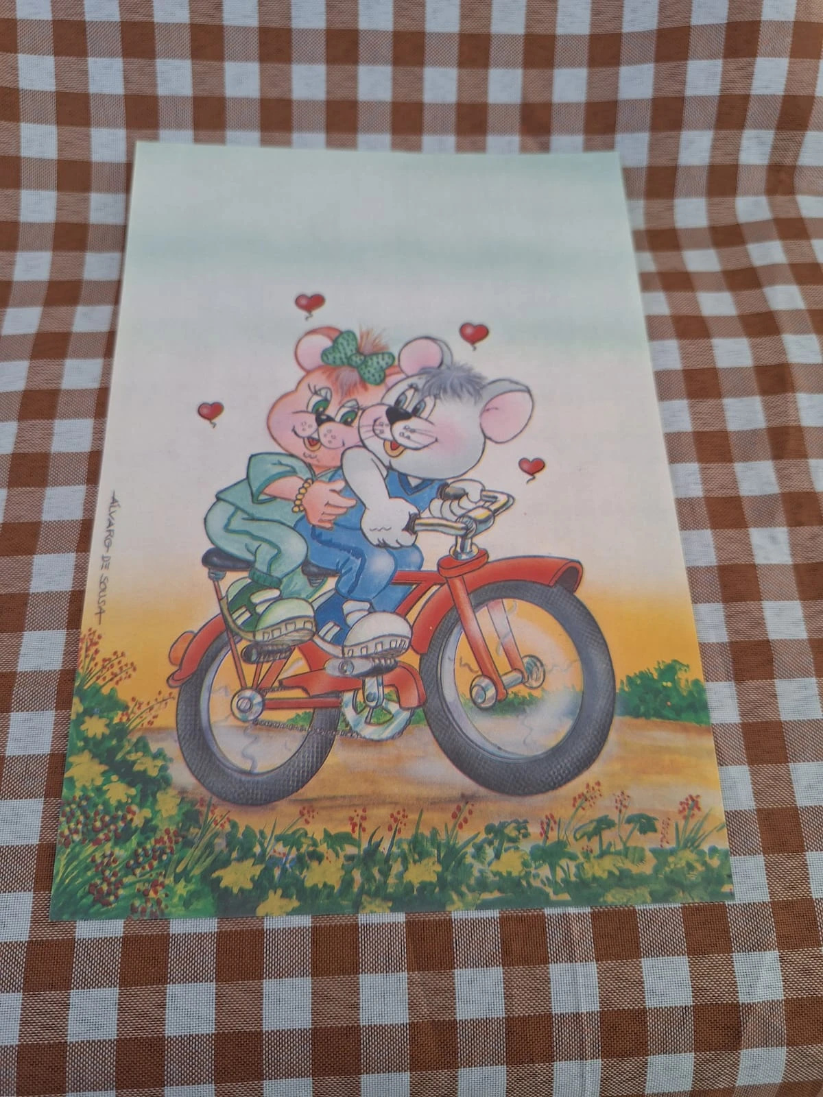 Papel de carta médio Álvaro de Sousa / 01