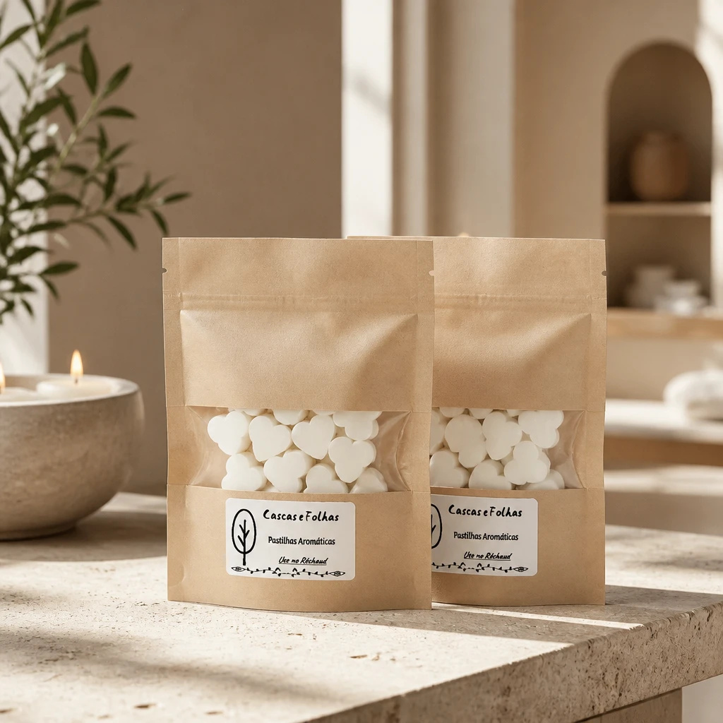 Pastilhas Aromáticas Cascas e Folhas