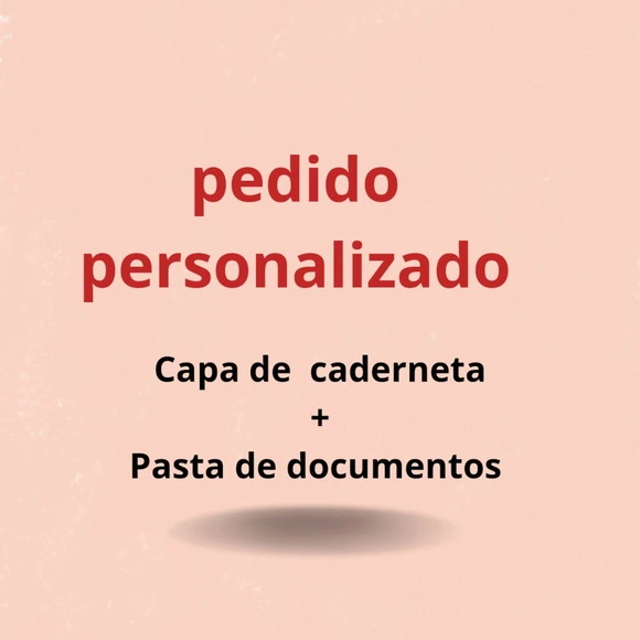 Pedido Personalizado Natália