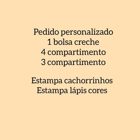 Pedido Personalizado