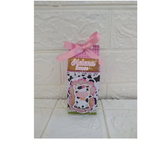 Personalizados Lembrancinha Fazendinha Rosa 145 Peças