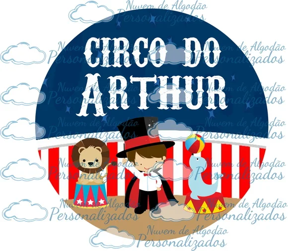Placa - Circo