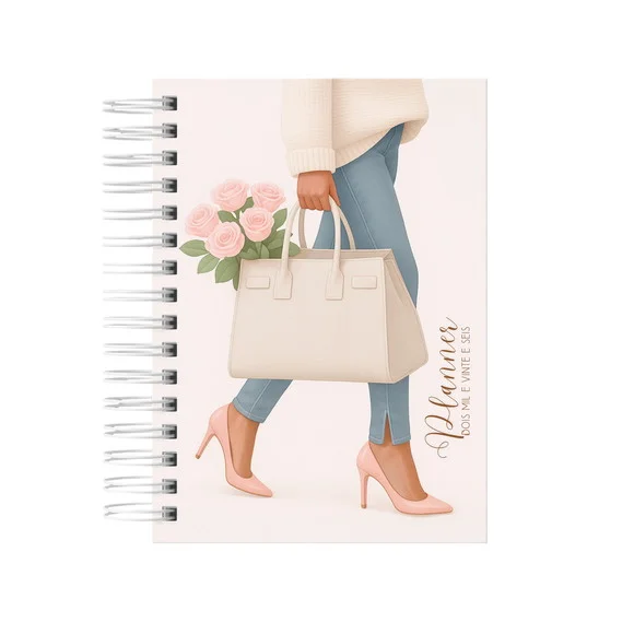 Planner 2026(escolha a Capa) - sem Divisórias - Mod 01