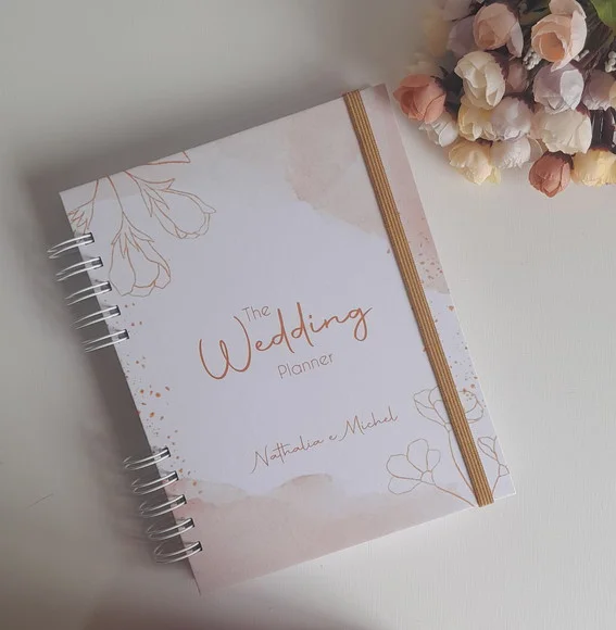 Planner da Noiva Personalizado Permanente c/ Divis - Mod 01