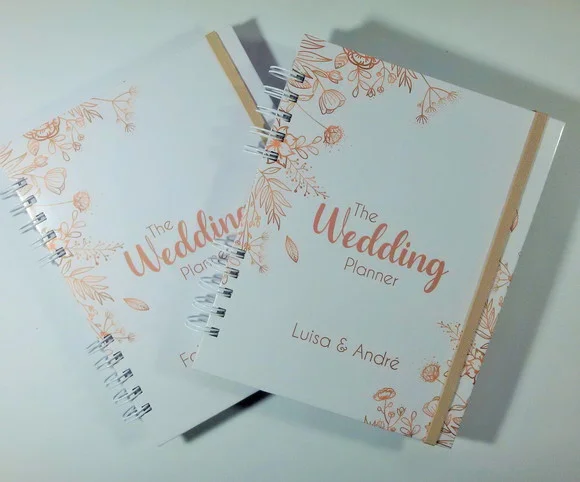 Planner da Noiva Personalizado Permanente c/ Divis - Mod 01