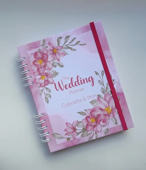 Planner da Noiva Personalizado Permanente c/ Divis - Mod 01