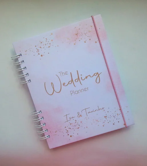 Planner da Noiva Personalizado Permanente c/ Divis - Mod 01