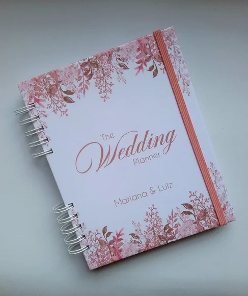 Planner da Noiva Personalizado Permanente c/ Divis - Mod 01