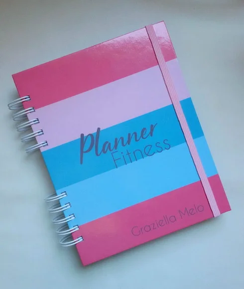 Planner Fitness Mod 01 + Divisórias - Escolha a Capa