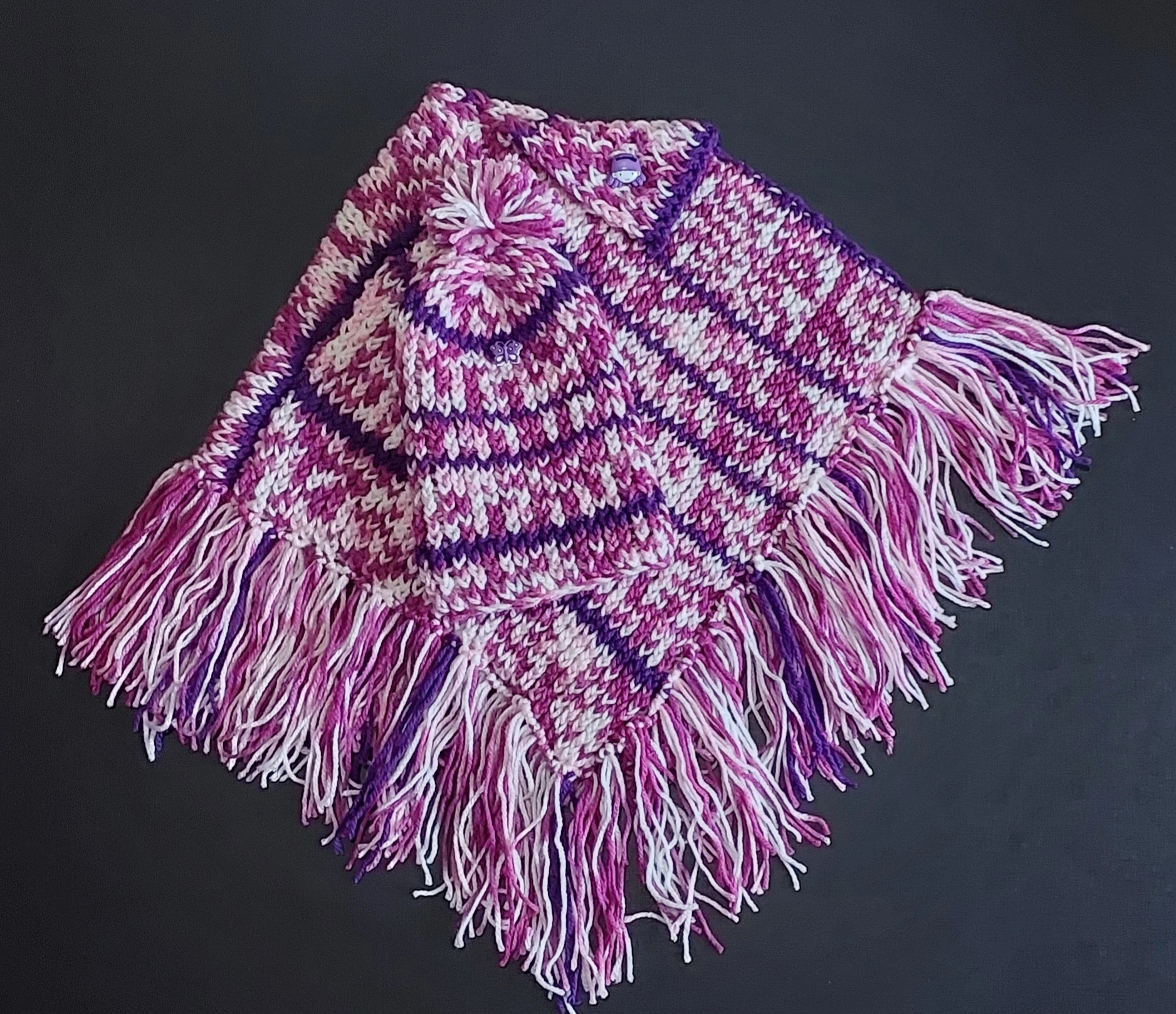Poncho infantil 1 ano