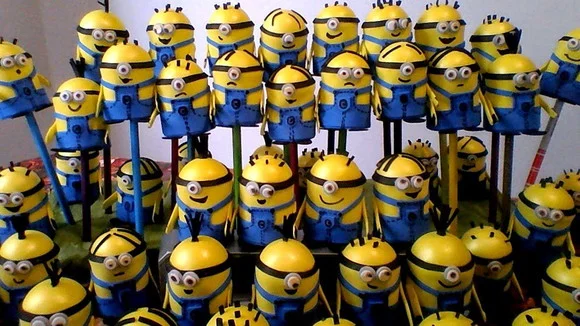 Ponteira Minions para lápis