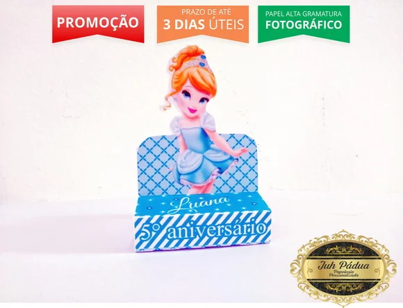 Porta bis duplo Cinderela