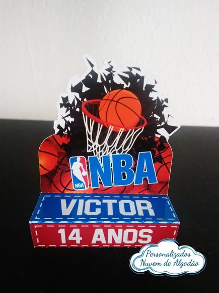 Porta Chocolate Duplo - Basquete