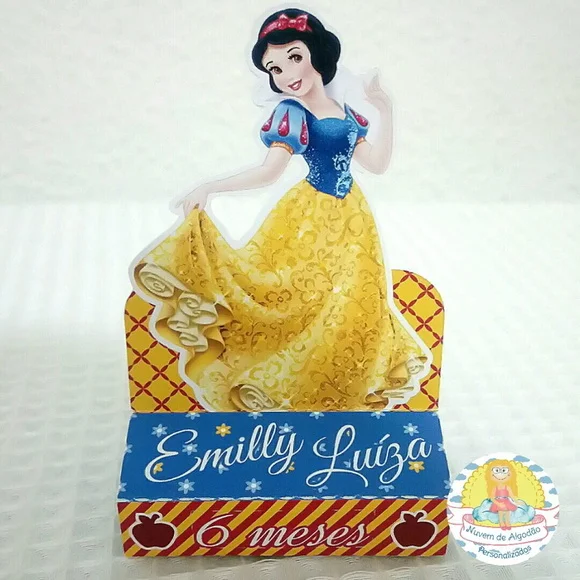 Porta Chocolate Duplo - Branca de Neve