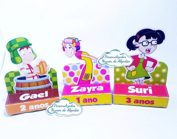Porta Chocolate Duplo - Chaves