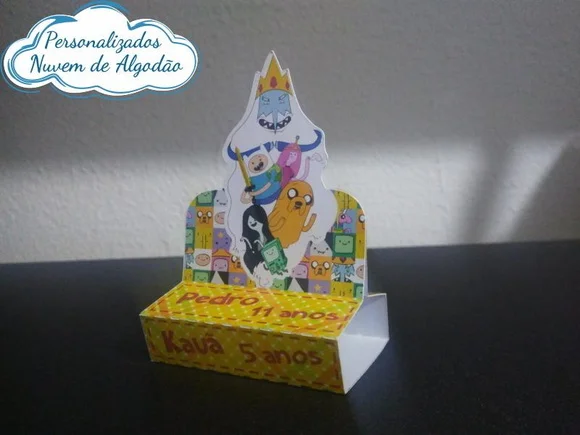 Porta Chocolate Duplo - Hora da Aventura