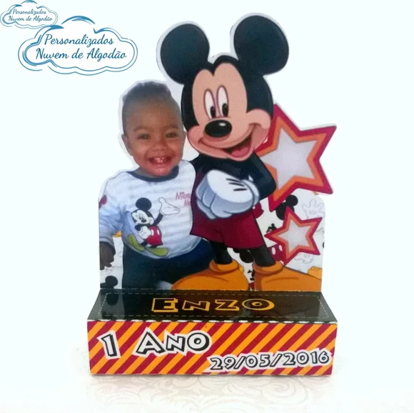 Porta Chocolate Duplo - Mickey