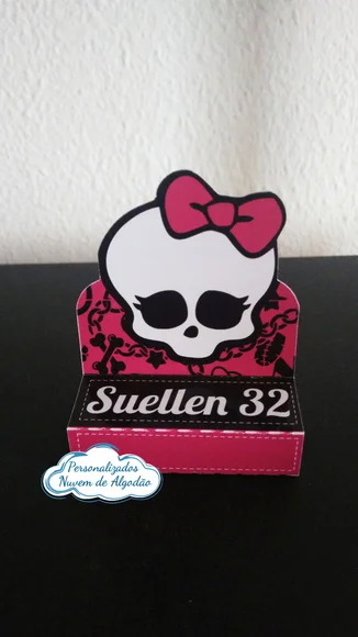 Porta Chocolate Duplo - Monster High