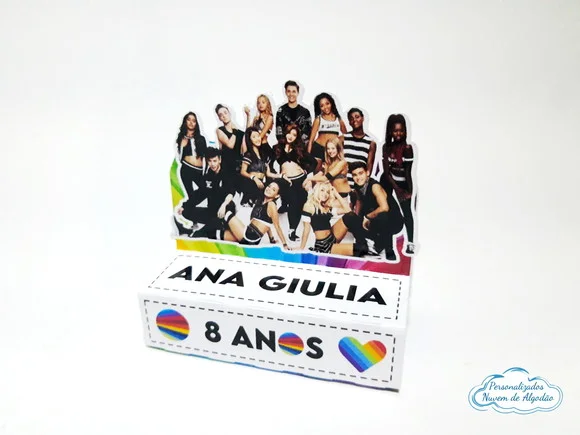 Porta chocolate duplo Now united