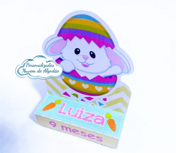 Porta Chocolate Duplo - Páscoa