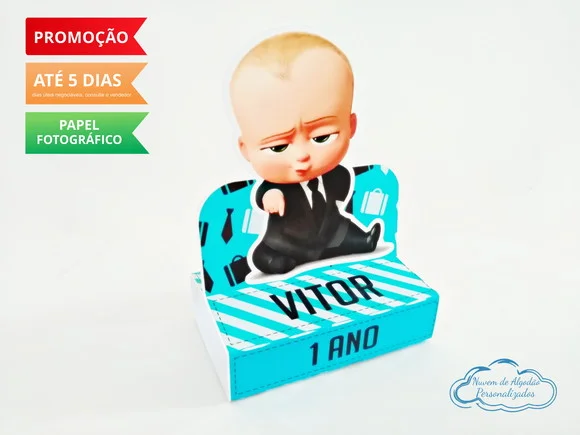 Porta chocolate duplo Poderoso Chefinho
