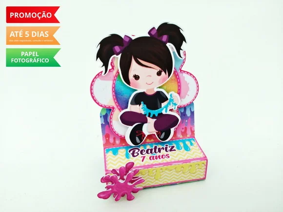 Porta chocolate duplo Slime