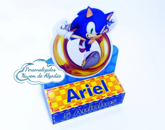Porta Chocolate Duplo - Sonic