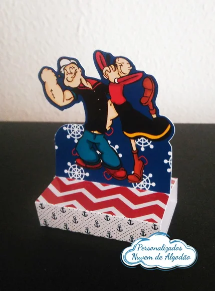 Porta Chocolate - Marinheiro Popeye