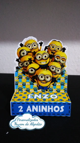 Porta Chocolate - Minions