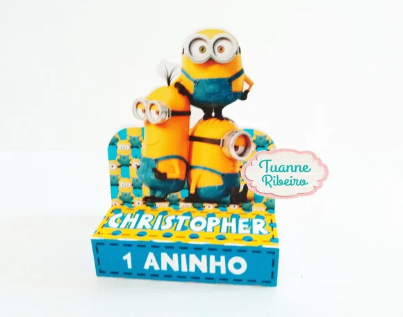 Porta Chocolate - Minions