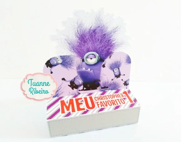 Porta Chocolate - Minions