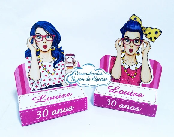 Porta Chocolate - Pin Up
