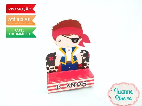 Porta Chocolate - Pirata