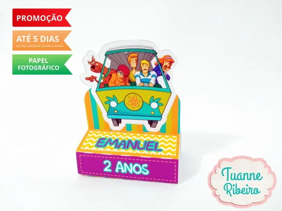 Porta Chocolate - Scooby-Doo