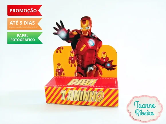 Porta Chocolate - Vingadores