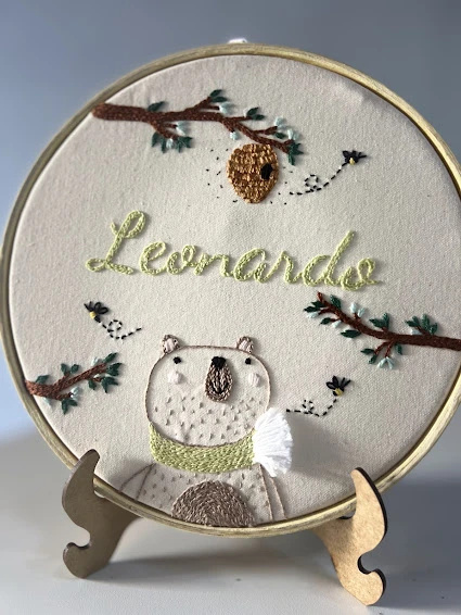 Porta de Maternidade - Leonardo - Tema Urso
